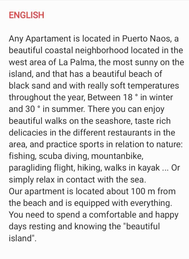 Apartamento Any Puerto De Naos Dış mekan fotoğraf